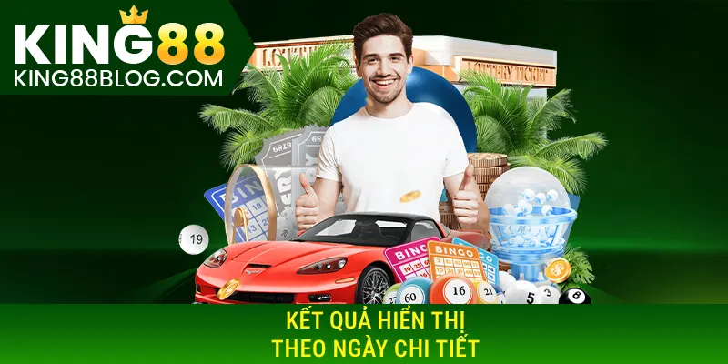 Kết quả hiển thị theo ngày chi tiết